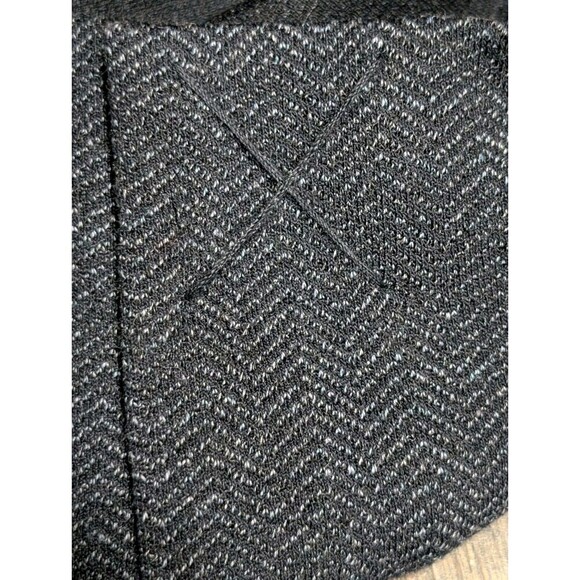 NWOT Banana Republic Dark Navy Blue Herringbone Stretch Sheath Dress 8 Office 93 - Picture 4 of 7